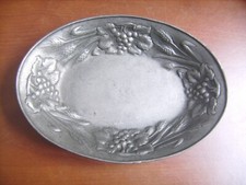 Petit plat ovale ancien - , "art