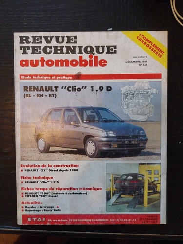 Revue technique renault clio - revue,