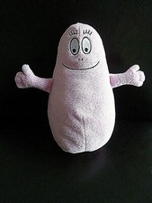 W5. DOUDOU PELUCHE ZETAR BARBAPAPA ROSE NOIR sans bille TTBE