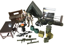 PEACEKEEPERS Soldier force LOT Véhicule CAMPEMENT figurines genre GI JOE Figure