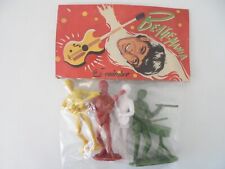 4 Figurines Beatles PVC