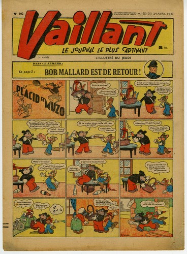 Rare vaillant 102 journal - (le,