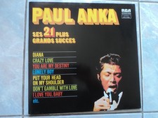 PAUL ANKA "Ses 21 Plus Grands