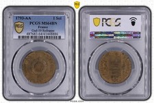 France Sol à la balance 1793