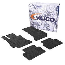 VAICO 4 Caoutchouc Tapis de Sol Avant + Arrière Convient pour Mercedes