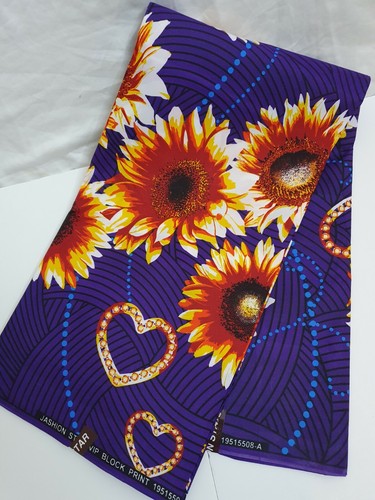 Tissu africain polycoton