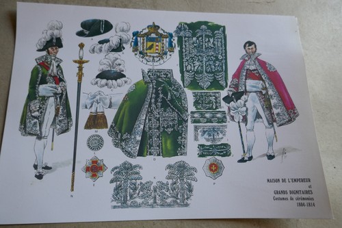 Plaquette carton costume - plaquette,