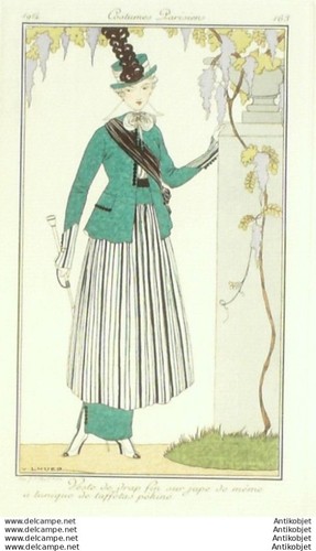 Lhuer victor pochoir - pochoir, mode