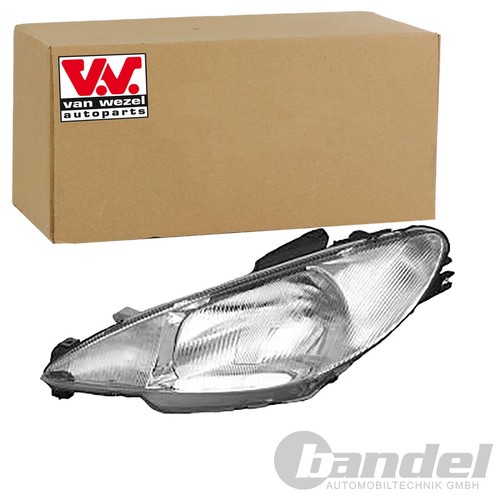 Van wezel phare droit - van, h4