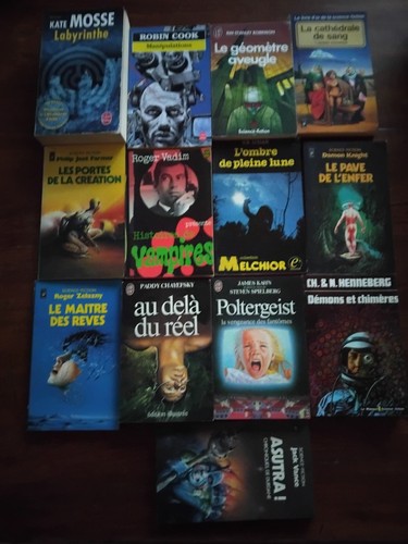 Livres science fiction - 13,