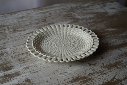 Plat ovale assiette - , ancien