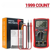 Multimètre Numérique Rouge