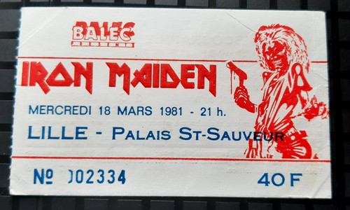 Ticket billet used - ticket, place