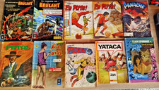 Lot de 10 BD Bandes dessinées