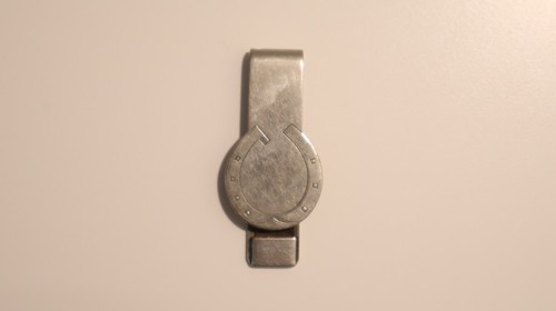 Ancienne pince billets - à,