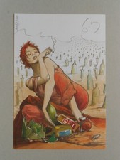 Ex-libris BOURGEON 02 ( Cycle de CYANN )( Paroles de tox ) 14,5 x 21 cm 105/300