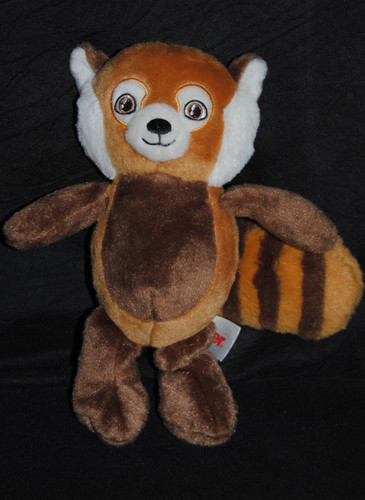 Peluche doudou panda roux - doudou,