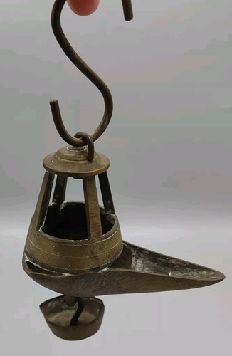 Ancienne lampe huile en - lampe,