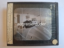 Rare Plaque Verre Photo Pionniers Aviation Lucas Hennequin 1909 Champagne 