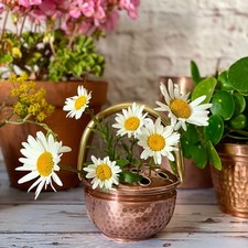 Vase en cuivre PIQUE FLEURS France