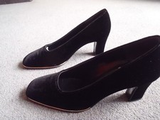 Escarpins velours noir Bruno