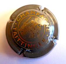 CAPSULE CHAMPAGNE TAITTINGER N° 92d - gris verdâtre et or