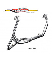 HONDA XLV 125 VARADERO 2001/2014 COLLECTEUR POT ECHAPPEMENT INOX NEUF