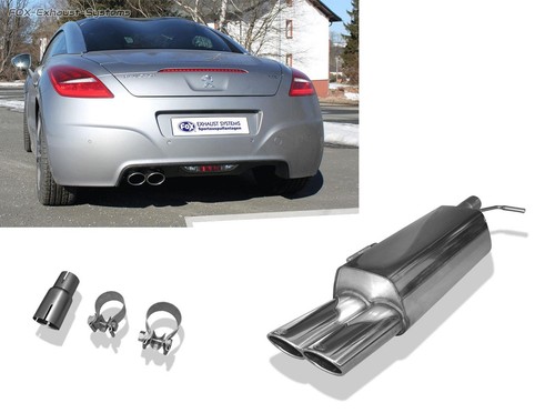 Silencieux sport pour peugeot - sport,