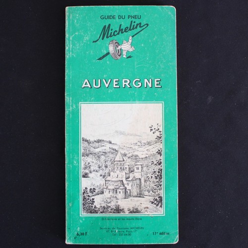 Guide michelin vert auvergne - michelin,
