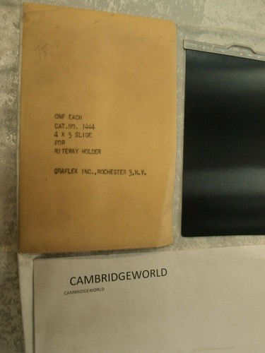 Graflex 4x5 dark slide new - graflex,