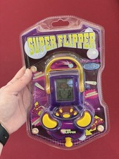 Jeu Électronique SUPER FLIPPER Videojet Vintage Neuf En Boîte Fonctionne 1991