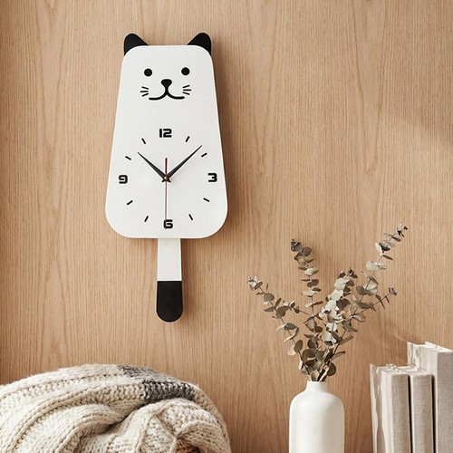 Horloge murale pendule chat - murale, à
