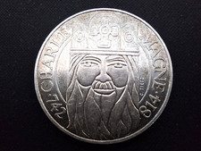 Piece Argent 100 Francs Charlemagne de 1990