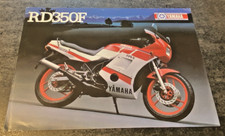 Feuillet  Commercial YAMAHA RD 350F  - 1986 - Bel Etat.