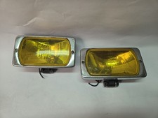 Voiture Ancienne Paire De Phares Antibrouillard JAUNES Cibie Iode 95