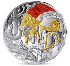 Coffret 10€ Euros Argent 999/1000 + Dorure Or Fin France -  2024 Toison d'Or