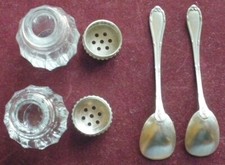 2 salerons CHRISTOFLE & 2