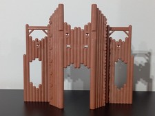 PLAYMOBIL MUR FORTERESSE BARBARES TAUREAU TAURUS REF 4435 CHEVALIERS MÉDIÉVAUX