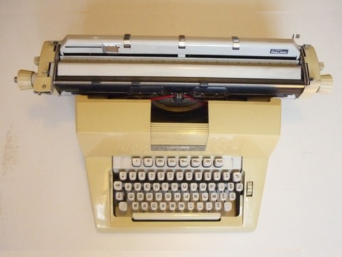 Machine écrire ancienne - écrire,
