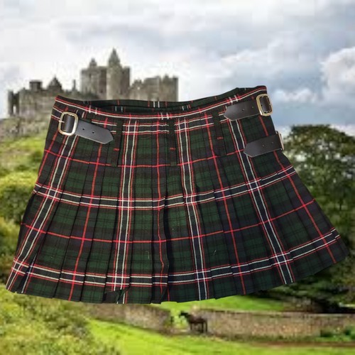 Acrylic wool tartan kilt - acrylic,