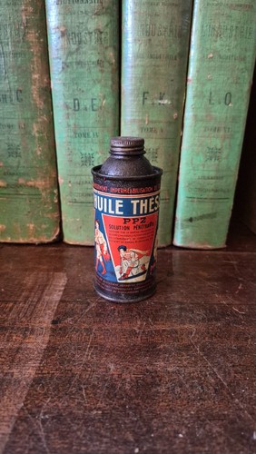 Ancien bidon huile thess - ancien,
