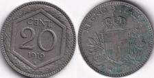 20 Centesimi 1919 R Italie