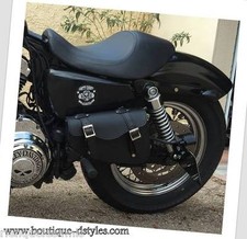 Sacoche latérale en Cuir -