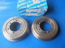 2 Tambours de freins avant Breco pour Renault R4 1.1 TL et GTL R1128 66- 82, R5
