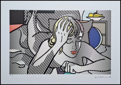 Roy lichtenstein thinking - roy,