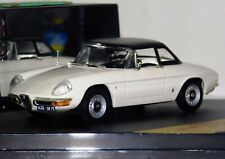 WOW EXTRÊMEMENT RARE Alfa Romeo Spider Duetto S1 Hard Top 1966 Blanc 1:43 Vit...