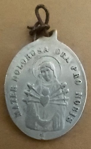 Médaille ovale mater - médaille,