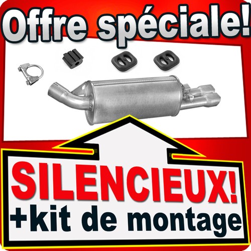 Silencieux arriere pour opel - pour,