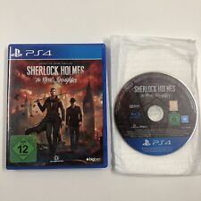 sherlock holmes the devils daughter playstation 4 PS4 PS5 boite NOE