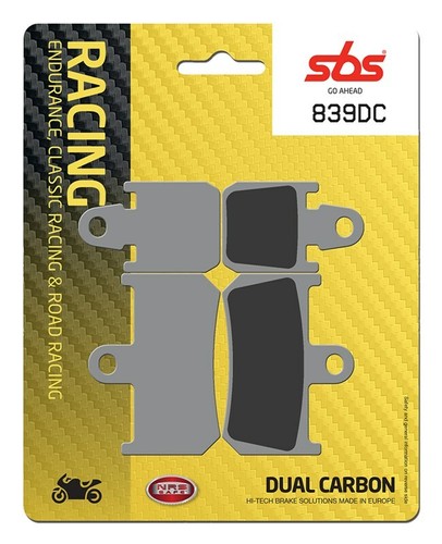 Sbs 839dc racing plaquettes - sbs,